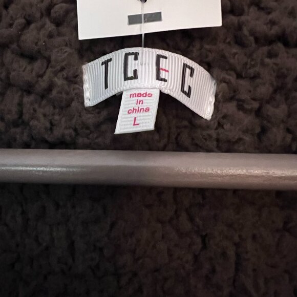 TCEC Faux Sherpa-lined Metallic Puffer Jacket - NWT - Picture 8 of 9